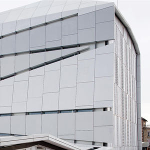 Panneaux de <span class=keywords><strong>façade</strong></span> UHPC architecturaux modernes sur mesure, mur-rideau en béton ultra-performant pour revêtement extérieur de bâtiment - Product Image 3