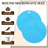 Sous-plats en silicone résistant à la chaleur, antidérapants, pour la cuisine, tapis en silicone multifonctionnels