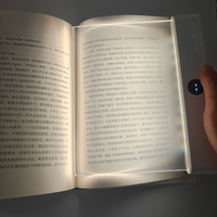 Lámpara de Lectura Recargable con Diseño Innovador 2026, Lámpara LED Inalámbrica de Panel Plano para Lectura de Página Completa