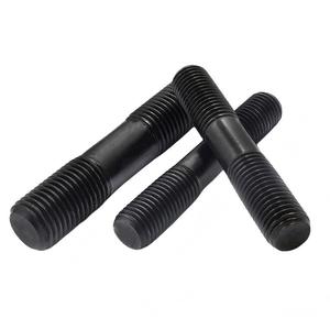 สตั๊ดเกลียวสองหัว M16 8 มม. 1.25  ระดับ 8, 10, 12 สีดำ DIN939 DIN835 - Product Image 2