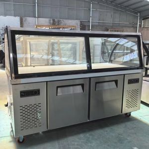 Refrigerador de Exhibición de Carne de Alta Calidad, Congelador de Exhibición, Vitrinas de Exhibición para Charcutería, Refrigeración para Charcutería - Product Image 4