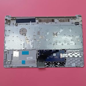 Repuesto para Teclado Retroiluminado LED USB de Bambú para Portátil 15-DW 15S-DU 15S-DY 15-DW0081WM, Pieza de Ensamblaje L52023-001 Plateado - Product Image 4