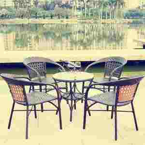 2019 más barato al aire libre muebles de jardín de ratán conjuntos - Product Image 1