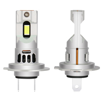 Phare LED tout-en-un Sunshiny SZ1 H7 H4 48W 10000LM 6500K Blanc Dissipateur thermique en aluminium aéronautique Plug and Play Sans erreur Canbus