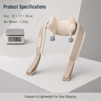 Healthpal 3D Tapping & Shiatsu Massage Masseur d'épaule et de cou
