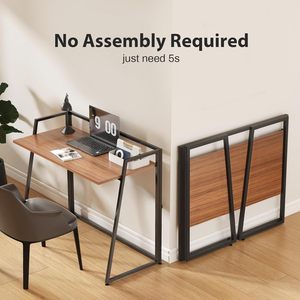 Uchance 41 "có thể gập lại máy tính bàn, xách tay viết bảng cho nhà văn phòng, nhỏ gấp bàn cho nghiên cứu, làm việc, hoặc ký túc xá phòng - Product Image 3