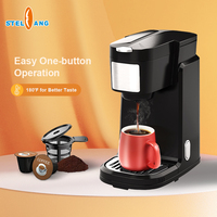 Machine à café Keurig automatique à portion individuelle, faible consommation d'énergie, capsule K-Cup programmable pour un usage domestique ou hôtelier