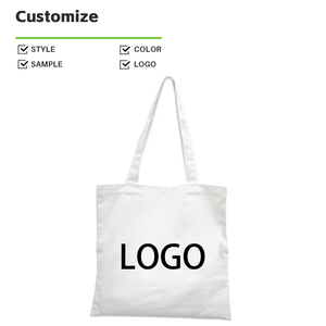 Khuyến Mại Nhà Máy Giá Chất Lượng Cao Tự Làm Túi Vải Tái Sử Dụng Tùy Chỉnh Hàng Tạp Hóa Mua Sắm Túi Bông Vải Tote Túi Với Logo - Product Image 1