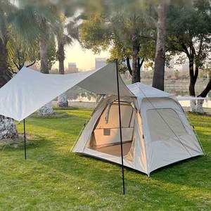 <span class=keywords><strong>Tente</strong></span> de camping en plein air avec déclin 5/8 personnes <span class=keywords><strong>tente</strong></span> de camping familiale autoportante tout temps - Product Image 4
