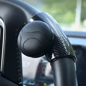 Schwarzer rutschfester Auto-Lenkrad-Booster-Griff arbeitssparend bequemer Lenkrad-Booster-Ball für Auto