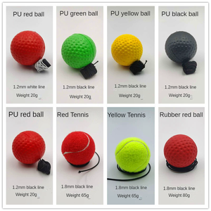 Set <span class=keywords><strong>de</strong></span> Banda <span class=keywords><strong>para</strong></span> la Cabeza con <span class=keywords><strong>Pelota</strong></span> <span class=keywords><strong>de</strong></span> Reflejos <span class=keywords><strong>para</strong></span> <span class=keywords><strong>Boxeo</strong></span> LXY-N012 - Incluye 3 Pelotas y 1 Banda Ajustable <span class=keywords><strong>para</strong></span> Mejorar la Habilidad <span class=keywords><strong>de</strong></span> Principiantes - Product Image 6