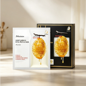 มาส์กหน้า JMSOLUTION Honey Luminous Propolis ของแท้จากเกาหลี 33 มล. บำรุงผิวให้กระจ่างใสและชุ่มชื้น - Product Image 1