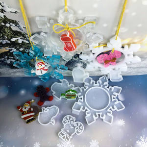 Molde de Silicona para Resina Hecho a Mano, Estilo Ins, Adornos Decorativos y Herramientas para Pasteles, Molde de Yeso para Resina - Product Image 1