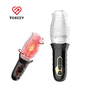 Masturbateur électrique pour hommes, tasse de Masturbation, Machine automatique, sexe Oral, jouets de chatte, Machine à sucer pour hommes