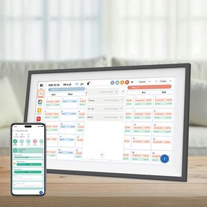 تقويم رقمي ذكي للمكتب بشاشة لمس 15.6 بوصة، نظام أندرويد 14، ذاكرة 4+64 جيجابايت، عرض لمدة 365 يومًا، تذكيرات/ساعة، تشغيل فيديو، هيكل بلاستيكي - Product Image 1