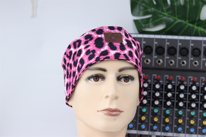 Auriculares Bluetooth con Estampado de Leopardo Personalizados, Diadema Musical BT Deportiva con Certificación CE FCC Rohs para Dormir de Lado, Yoga y Gimnasio - Product Image 5