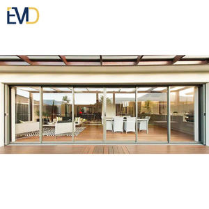 Sistema de Puertas Corredizas de Aluminio con Triple Vidrio para Terraza de Villa, Personalizado de Fábrica y de Alta Calidad - Product Image 6