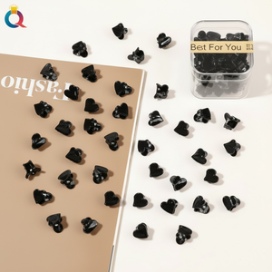 Eleganti ragazze fermagli per capelli in resina acrilica di cristallo arco accessori per capelli moda vendita all'ingrosso per bambini metallo PC - Product Image 1