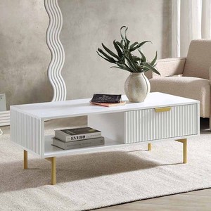 <span class=keywords><strong>Commode</strong></span> moderne en bois <span class=keywords><strong>blanc</strong></span> à 6 tiroirs pour chambre à coucher, meuble multifonctionnel avec solution de rangement pour salon - Product Image 2