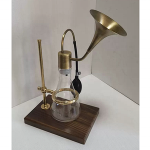 2024 mới được thiết kế Slap-up Đồng nước hoa cà phê Mùi thiết bị hiển thị 500ml Brass mùi hương chai - Product Image 2