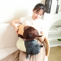 Gros Simulation Insecte En Peluche Jouet Animal En Peluche Bug Peluche Réaliste Cigale Jouets