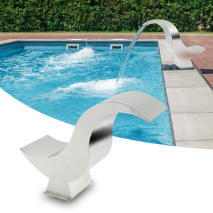Maison jardin étang décoration <span class=keywords><strong>piscine</strong></span> extérieure moderne cascade <span class=keywords><strong>fontaine</strong></span> murale <span class=keywords><strong>prix</strong></span> d'usine à vendre - Product Image 1