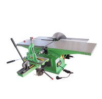Scie à table et dégauchisseuse multifonctionnelle pour le travail du bois, moteur 220V 1.1kW, largeur de travail maximale 150mm