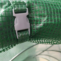 Mini serre de jardin en plastique pour serre avec cadre