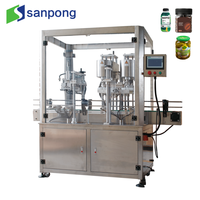 Machine de capsulage automatique à double tête linéaire servo |   Capsuleuse à vis pour bouteilles en verre et en plastique, pour aliments, cosmétiques et boissons