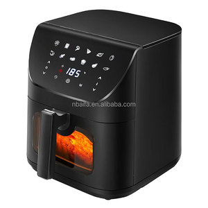 Friteuses à air chaud Aifa sans huile, noires, intelligentes, 8 <span class=keywords><strong>L</strong></span>, numériques, de qualité supérieure, électroménager de cuisine - Product Image 2