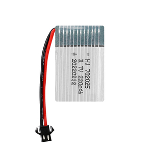 Actory-polímero de litio recargable, 3,7 V 220 MH H 752025 para modelo Jet plane remode de juguete, helicóptero alimentado por batería - Product Image 6