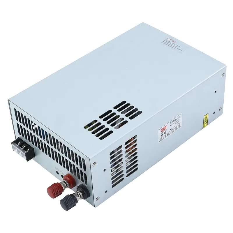 Fonte de alimentação, saída única 12v dc smps 1500w 12v 125a comutação da fonte de alimentação para industrial com 6 anos de garantia