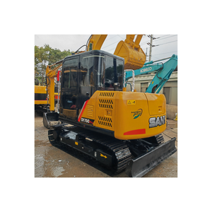 Machine lourde utilisée Sany Sy75pro Sy75c Pro pelleteuse Sy75c-9 pelleteuse sur chenilles pelle minière 7 tonnes pelleteuse d'occasion pelle sur chenilles - Product Image 1