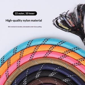 Laisse pour chien en nylon de 1,5 m de haute qualité, personnalisée, résistante aux morsures, réfléchissante, non extensible, pour animaux de compagnie - Product Image 3