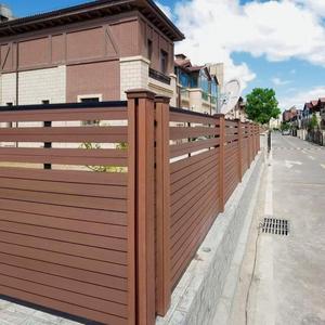 Painel Composto de Plástico e Madeira Oco Resistente a UV, Resistência ao Desbotamento, Conjunto Completo de Cerca de Jardim de Plástico - Product Image 6