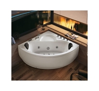 Baignoire Spa Acrylique pour Trois Personnes avec Massage par Jets, Design Minimaliste pour Utilisation Hôtelière, Fournisseur d'Usine de Haute Qualité