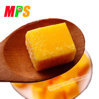 Nieuwe Product Rijke Mango Smaak Zacht Snoep Gelei Snoep Met Cugar Gecoat