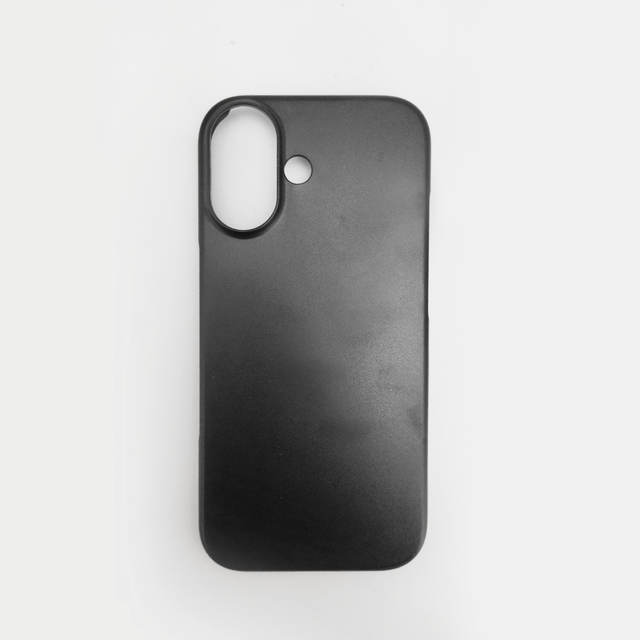 Phone case for iPhone 17 Raised Bezel Matte Single Bottom Pc Adherable Blank or Leather High Quality Applicable Shell