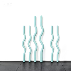 Ballon d'exercice anti-pression haute densité, nouveau modèle, écologique, non extra épais, pour la maison, kit de fitness - 2.2, un kit complet - Product Image 3