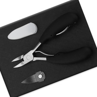 Nouveau Design Simple Business Kit de manucure à ongles de haute qualité pour hommes avec logo de marque privée