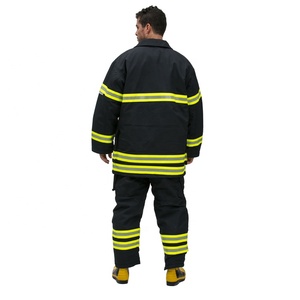 Combinaison de <span class=keywords><strong>pompier</strong></span> OEM norme européenne EN469 <span class=keywords><strong>vêtements</strong></span> de lutte contre l'incendie de haute qualité - Product Image 2