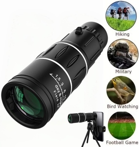 Télescope <span class=keywords><strong>Monoculaire</strong></span> Portable 8x40 pour Camping et Chasse en Extérieur, Observation <span class=keywords><strong>Longue</strong></span> Portée de Haute Qualité pour Matchs de Football - Product Image 1