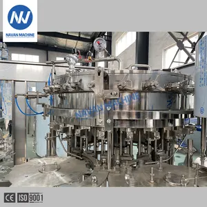 High Quality Complete PET Bottling Production Line Sparking Water Filling Machine