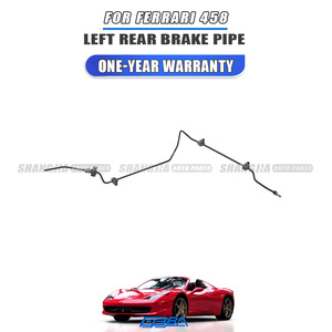 Tuyau de frein arrière gauche d'origine OEM 258372 pour Ferrari F458 2010-2016, pièces de rechange pour conduite hydraulique de frein automobile - Product Image 2