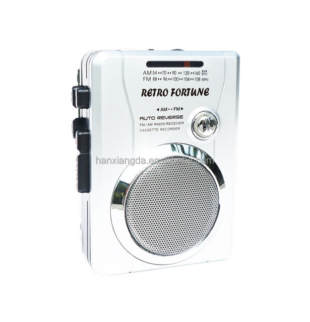 China Portable Radio Cassette Player Recorder with AM FM Radio