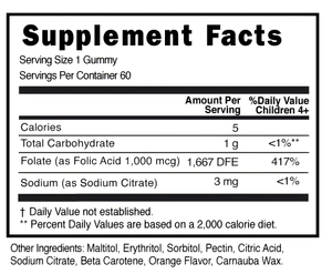 Complément alimentaire Gummies à l'acide folique + <span class=keywords><strong>DHA</strong></span> pour maman et bébé - Product Image 4