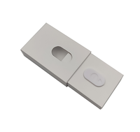 Boîte en papier rectangulaire de taille personnalisée avec verrou de sécurité pour enfant pour l'emballage de bonbons à la menthe