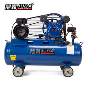 เครื่องอัดอากาศจูบา 1.5 กิโลวัตต์ 2 สูบ แบบลูกสูบหล่อลื่นด้วยน้ำมัน สำหรับงานไม้ งานทาสี ซ่อมรถยนต์ และเติมลมยาง - Product Image 1
