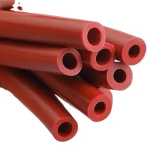 Factory Customized Flexible High Temperature Resistant Stretching Resistance Heat Oil Acid Resistant FKM NBR Rubber Tube Hose