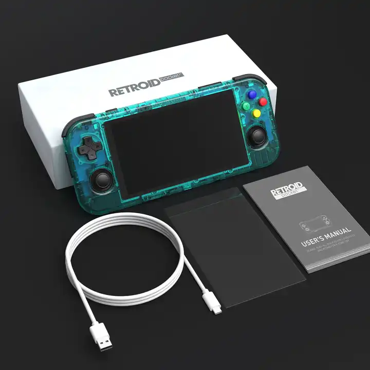 Retroid Pocket 3+ Handheld Retro Gaming Consoles - 4GB+128GB